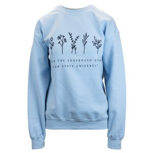 Women's Utah State 'Where The Sagebrush Grows' Crew Sweatshirt